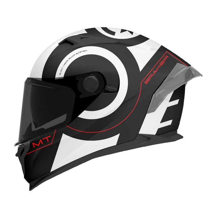 !Limited Stock! MT Braker SV Inox A0 Matt Black White in S,M,L & XL ONLY! - M1346A55003...