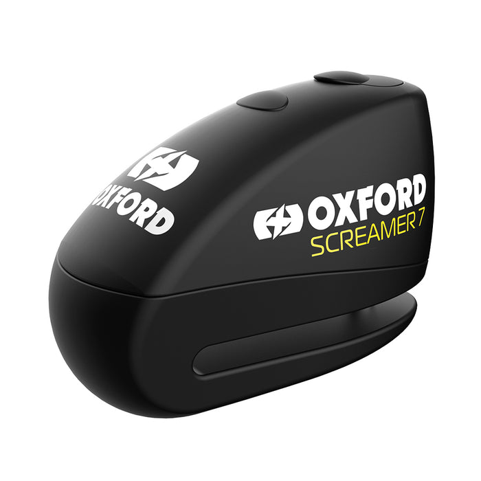 Oxford Screamer7 Alarm Disc Lock - LK289 Black / LK290 Yellow..
