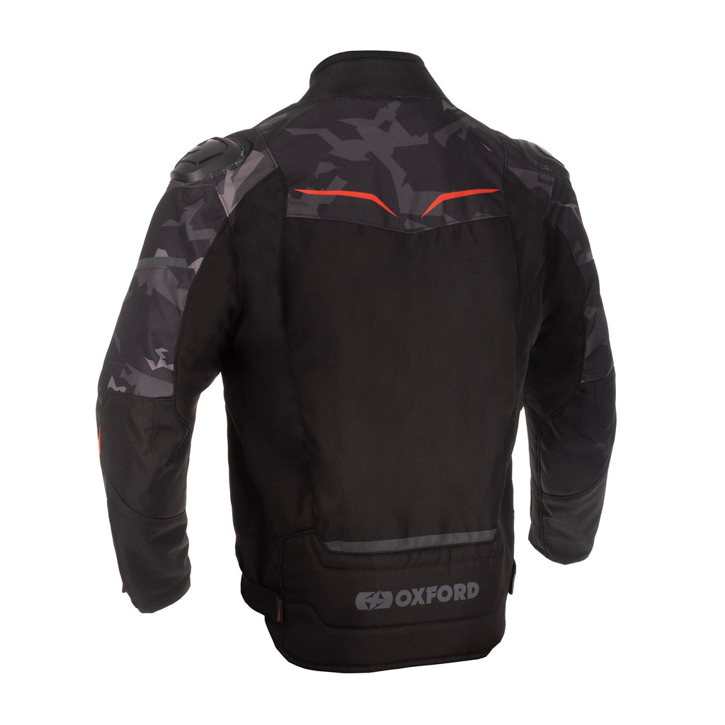 Oxford Omega 1.0 D2D MS Jkt Blk/Camo/Red