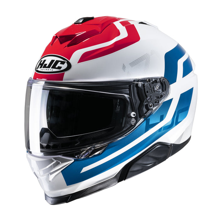 HJC I71 Enta MC21SF White Red Blue (Size S only) - I71EWS....