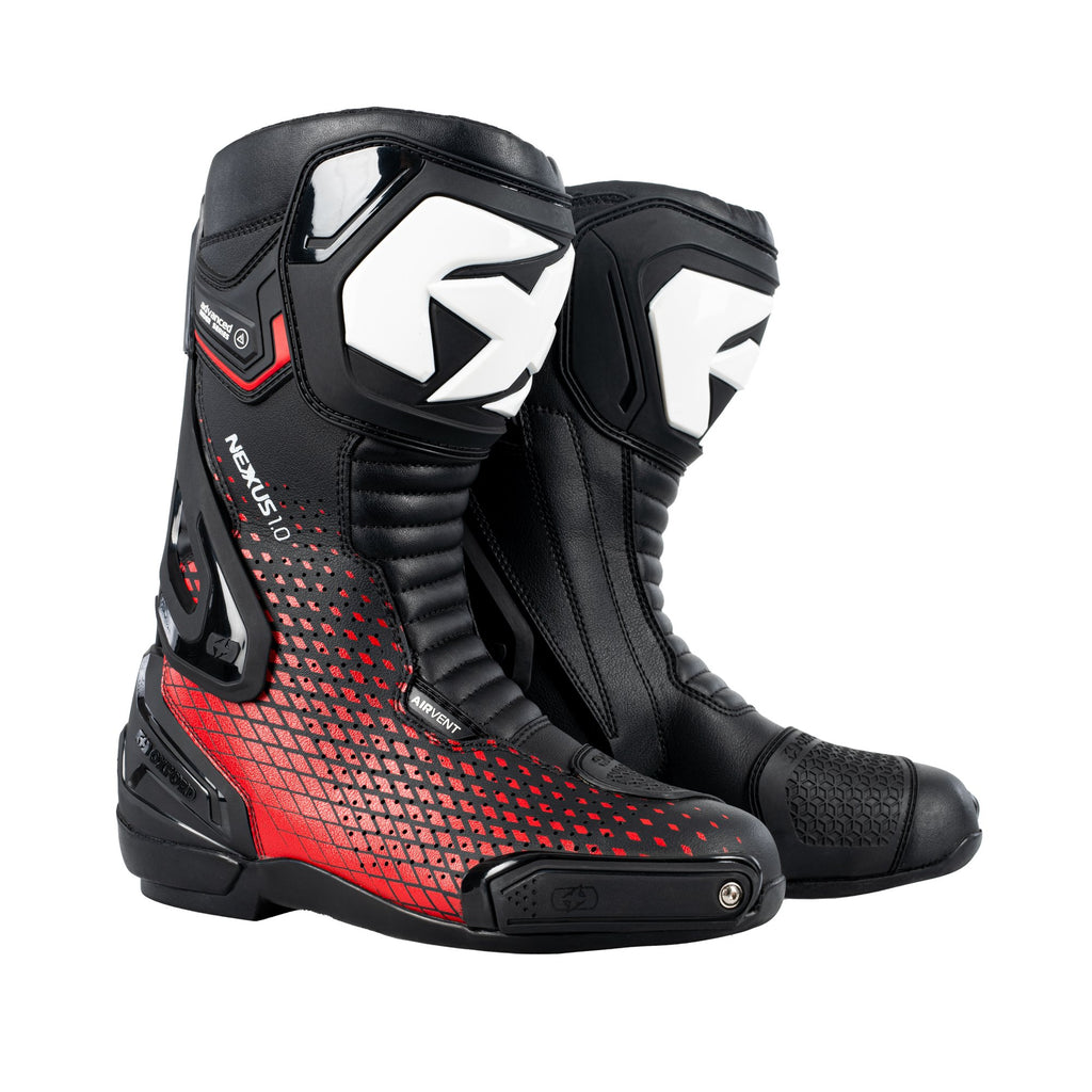 Oxford Nexus 1.0 Air MS Boot in Black/White/Red - BM2333024..