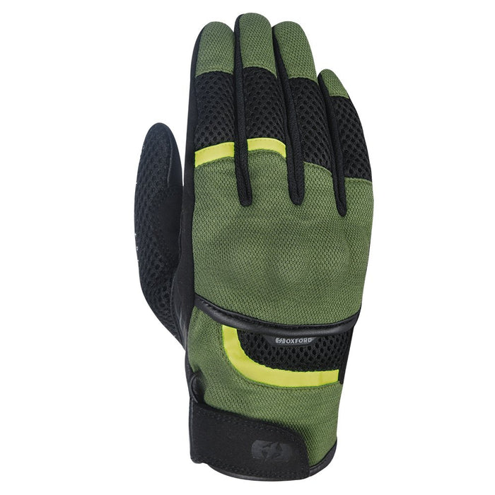 Oxford Brisbane Air Short Gloves (Green & Black - S & 3XL only) - GM181104..
