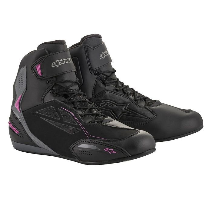 Alpinestars Stella Faster 3 Drystar Womens Boot in Black/Grey/Pink or Black/Silver - 254091911....