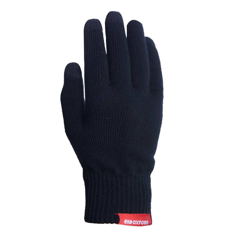 Oxford Inner Gloves Knit Thermolite Black - CA232 (S/M) CA233 (L/XL)