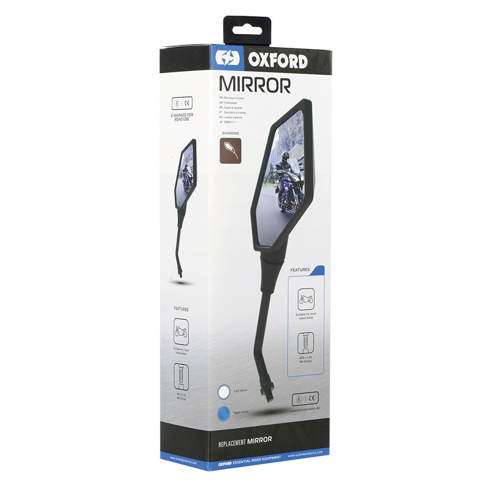 Oxford Mirror Diamond Right - OX571..