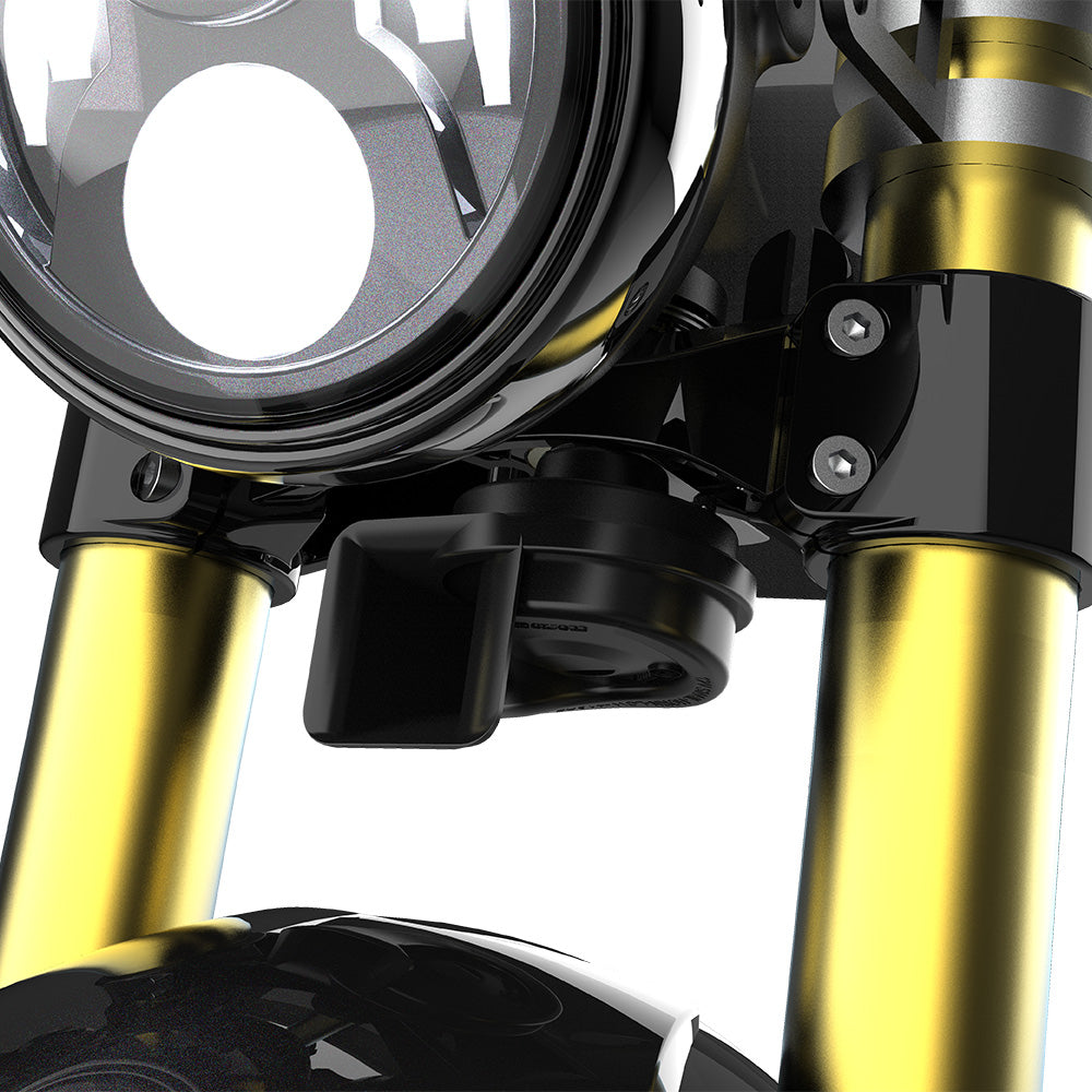 Oxford Foghorn 12V Motorcycle Horn black - OX805..