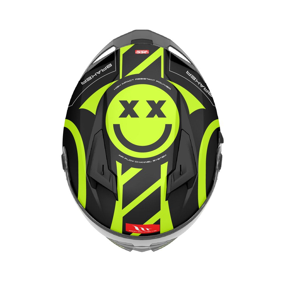 !Limited Stock! MT Braker Inox Matt Blk Fluo Yell in XS,S,L & XL ONLY! - M1346A55033...