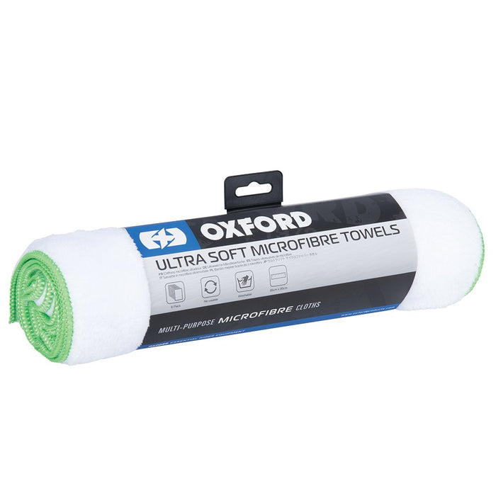 Oxford Ultra Soft Microfibre Towels Pack of 6 - OX259...