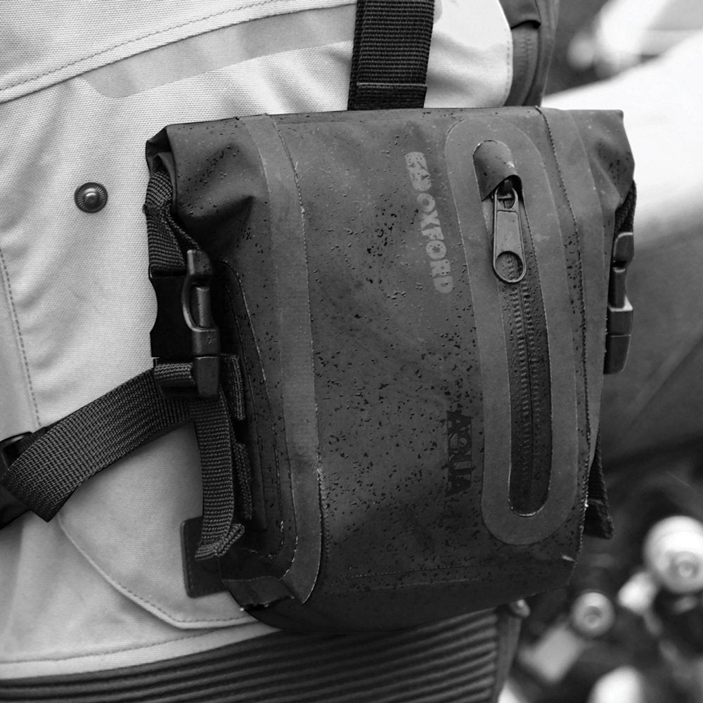 Oxford Aqua L1 Leg Bag Black - OL758...