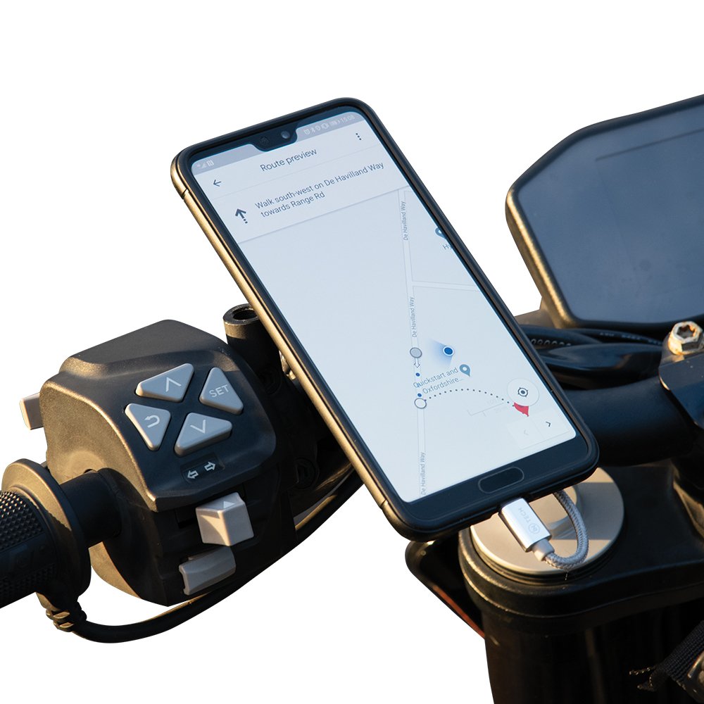 Oxford CLIQR USB-A Handlebar Mount - OX866..