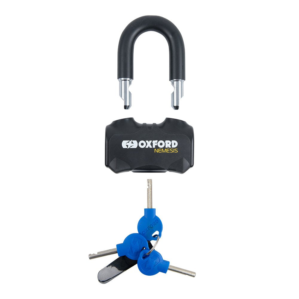 Oxford Nemesis Chain & Padlock (1.2/1.5/2.0m) - LK472/3/4..