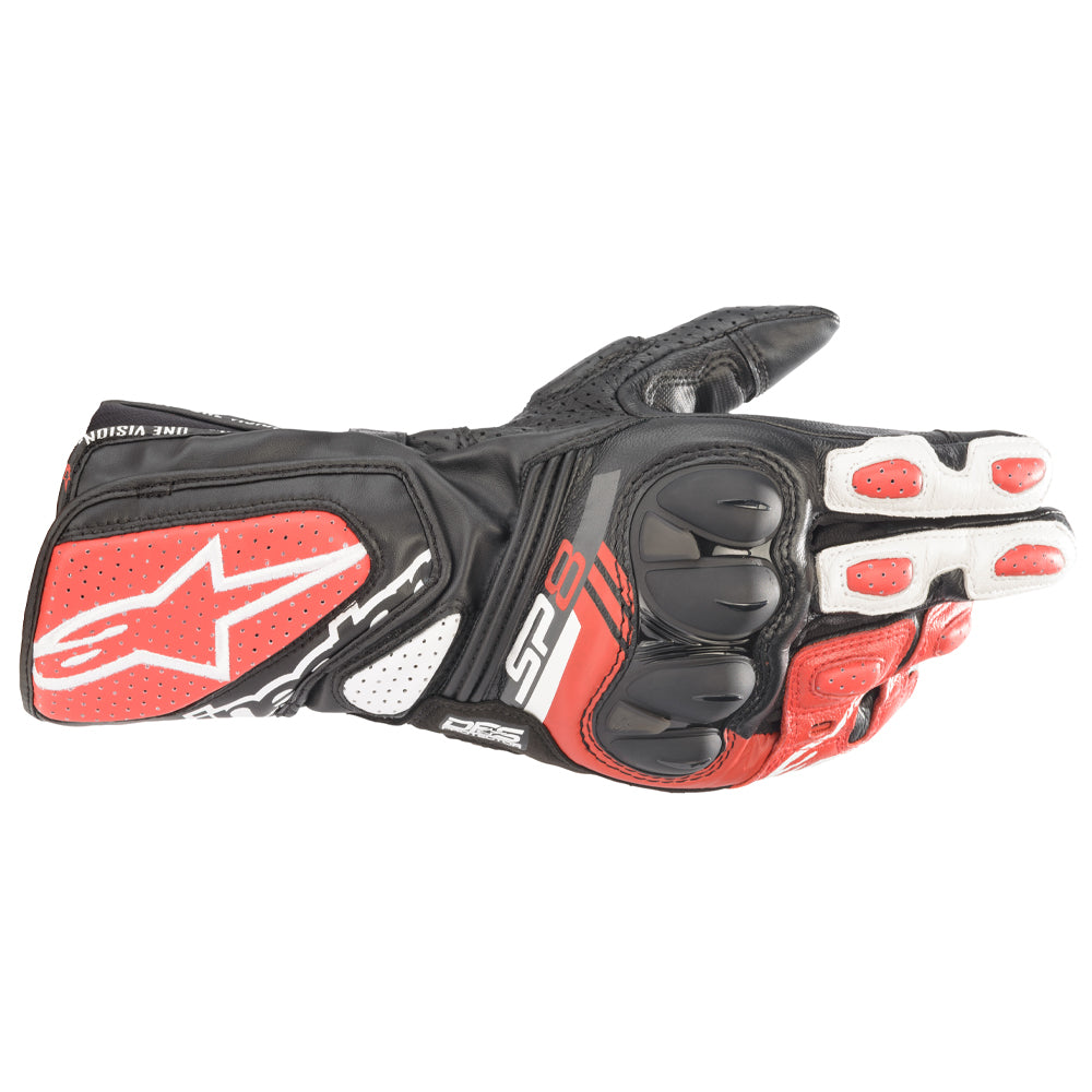 Alpinestars SP-8 V3 Gloves in Black, Black/Black or Black/White/Red - 35583211..