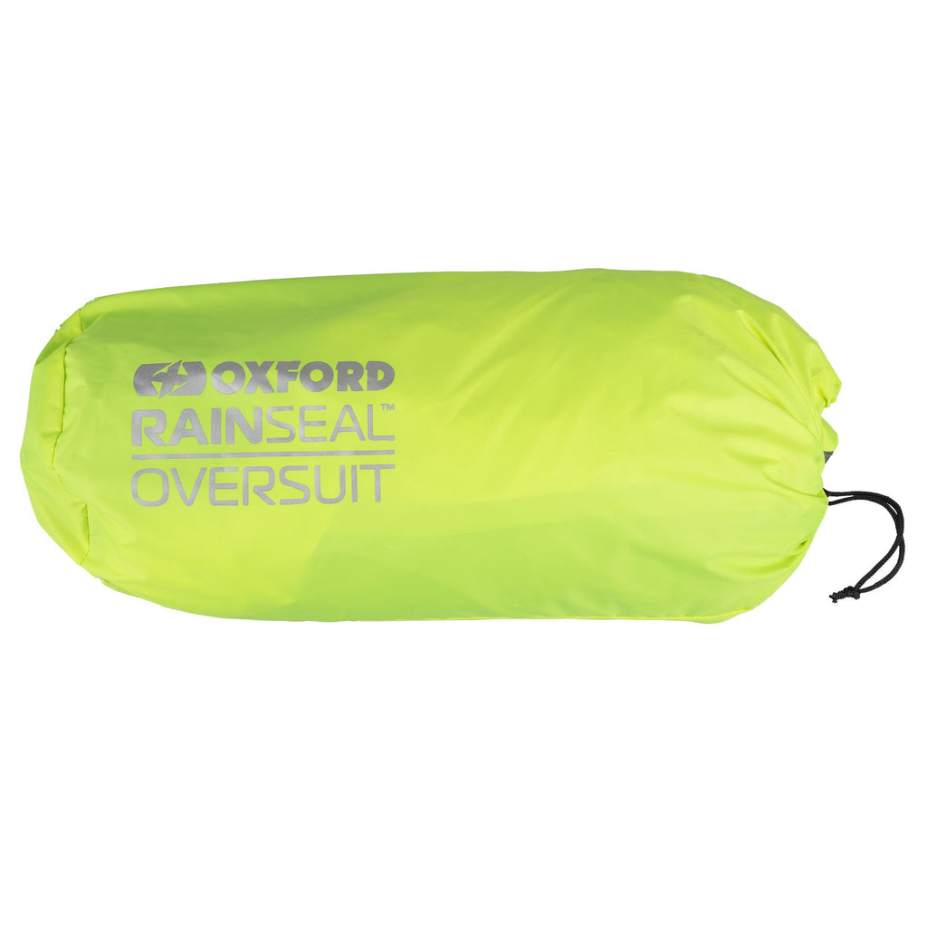 Oxford Rainseal Oversuit - Black/Fluo