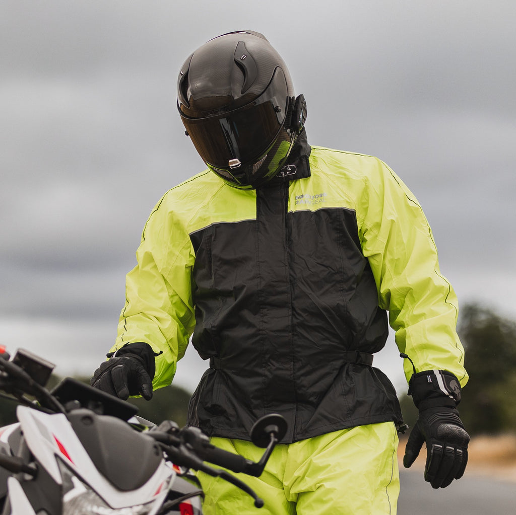 Oxford Rainseal Over Jacket (Black/Fluo) - RM212003..