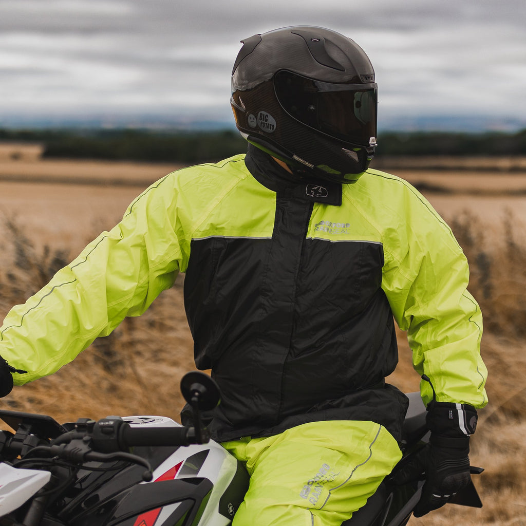 Oxford Rainseal Over Jacket (Black/Fluo) - RM212003..