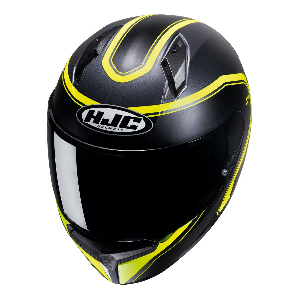 HJC C10 Elie Helmet in Black, Yellow or Red - C10E..