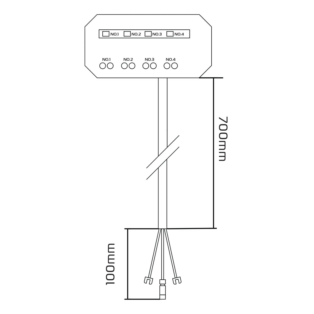 Oxford Junction Box 12V with fused power outlets - EL112