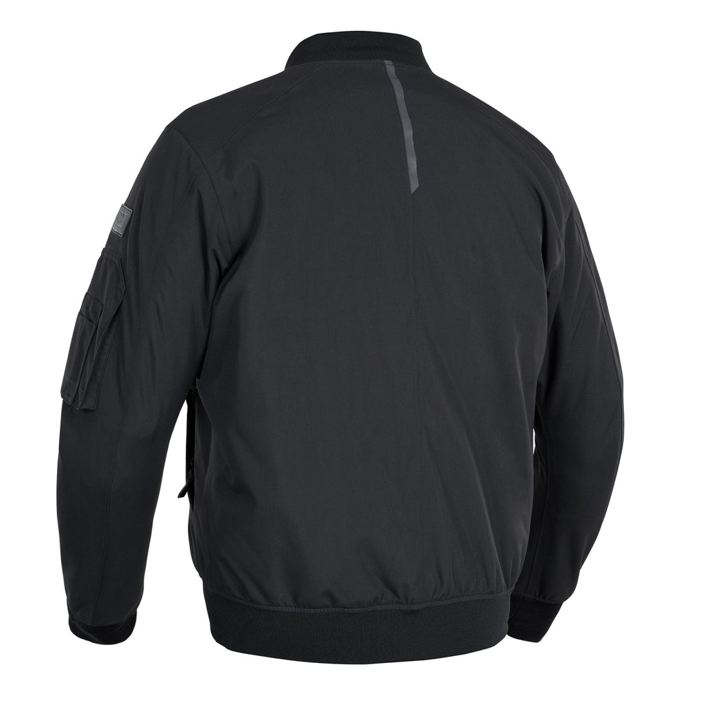 Oxford Bomber D2D MS Jacket in Black or Khaki - TM22920..