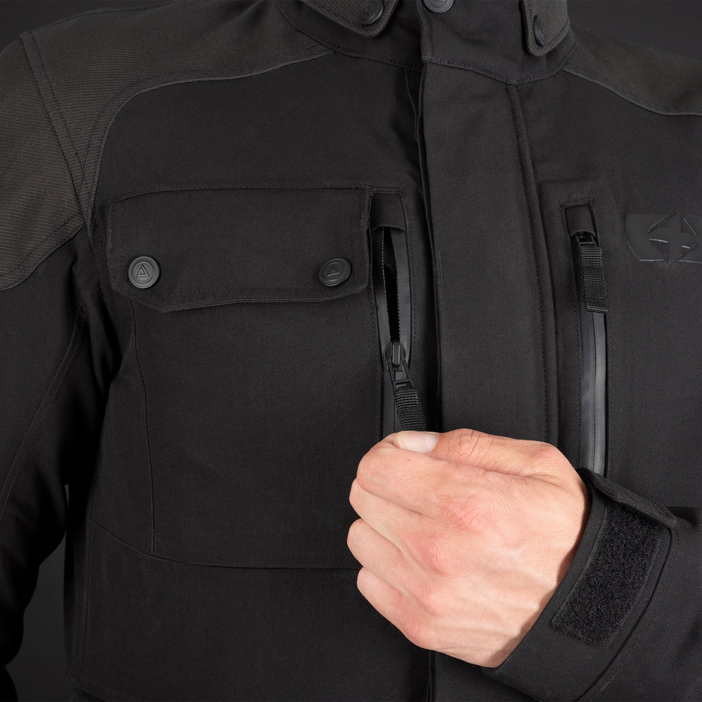 Oxford Barkston D2D MS Jkt Black - TM224801..