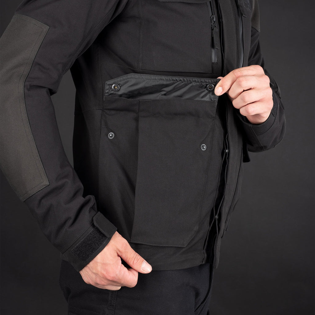 Oxford Barkston D2D MS Jkt Black - TM224801..