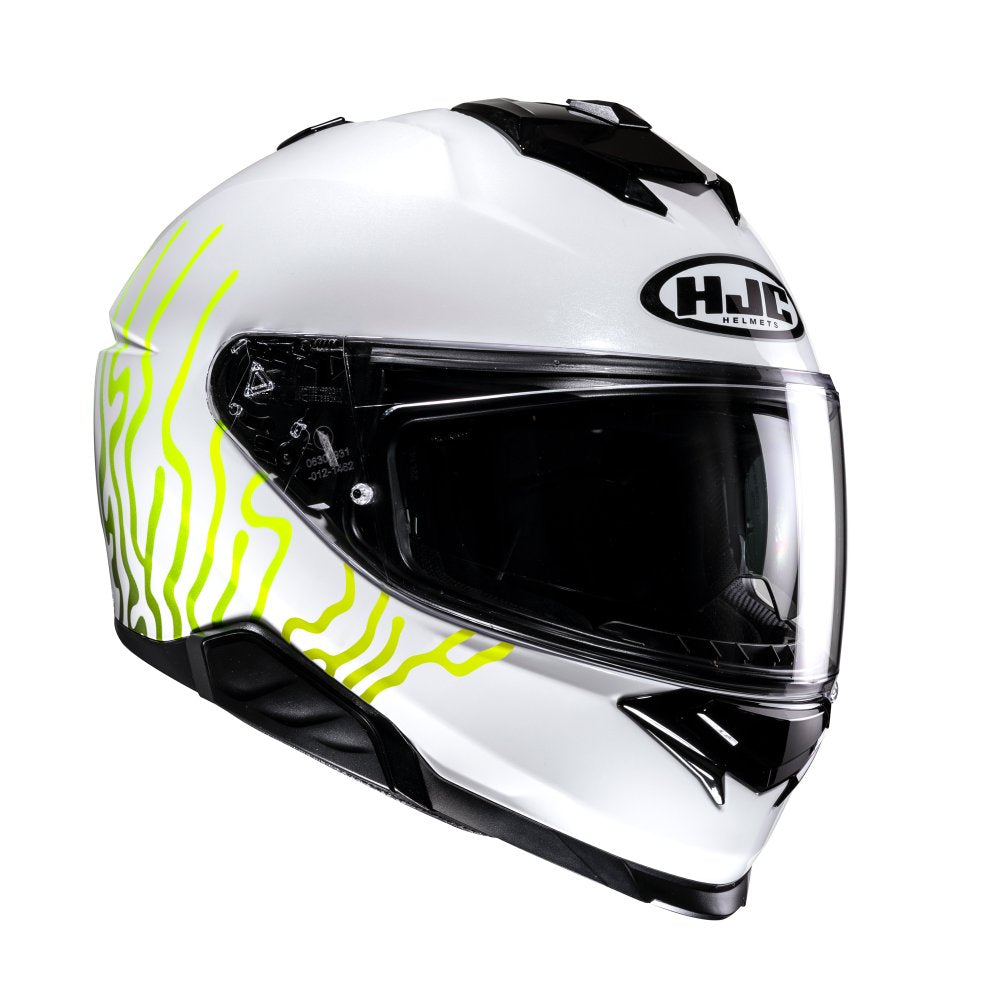 HJC I71 Celos in Black/Black, Yellow or Black - I71C....
