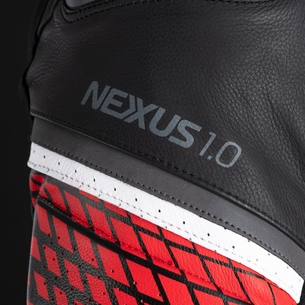 Oxford Nexus 1.0 Leather MS Suit in Blk/Red, Blk/Wht or Stealth Blk - LM223204,6,5...