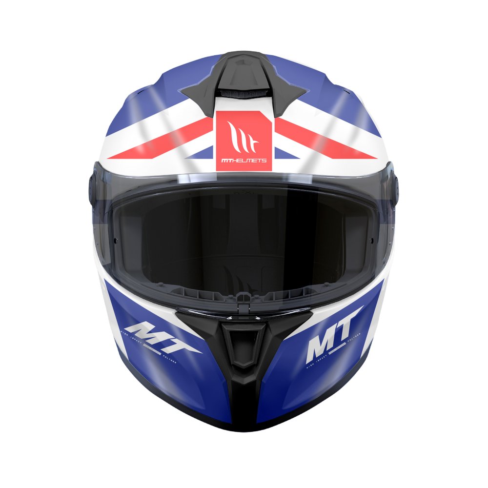 **Limited Stock** MT Targo S Britain Gloss Red White Blue (in XS, S & L Only) - M1343B011151....