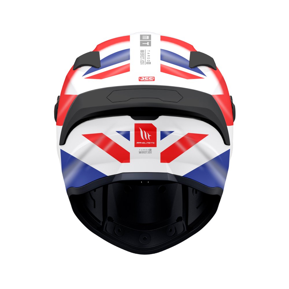 **Limited Stock** MT Targo S Britain Gloss Red White Blue (in XS, S & L Only) - M1343B011151....