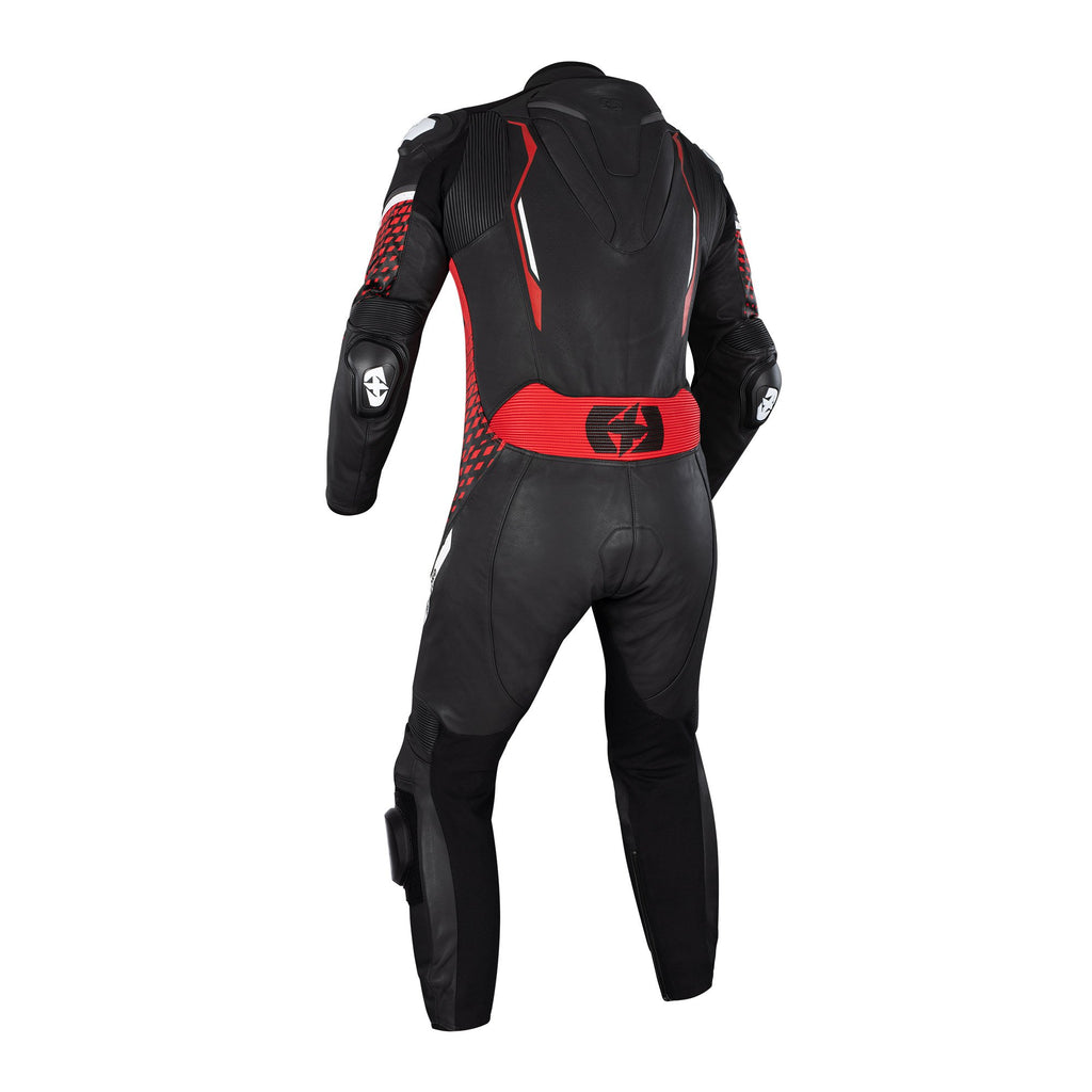 Oxford Nexus 1.0 Leather MS Suit Blk/Red