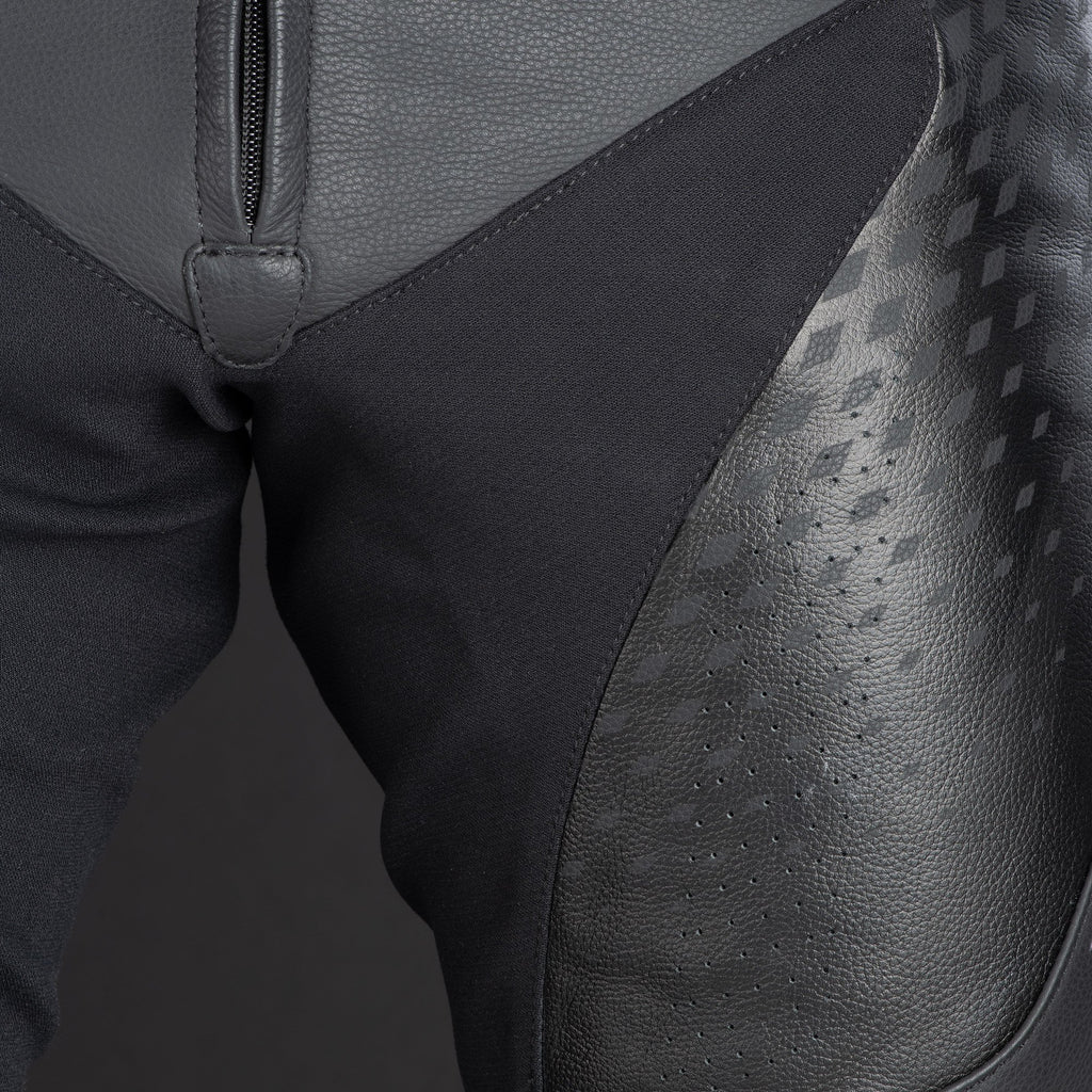 Oxford Nexus 1.0 Leather MS Pant Stl Blk
