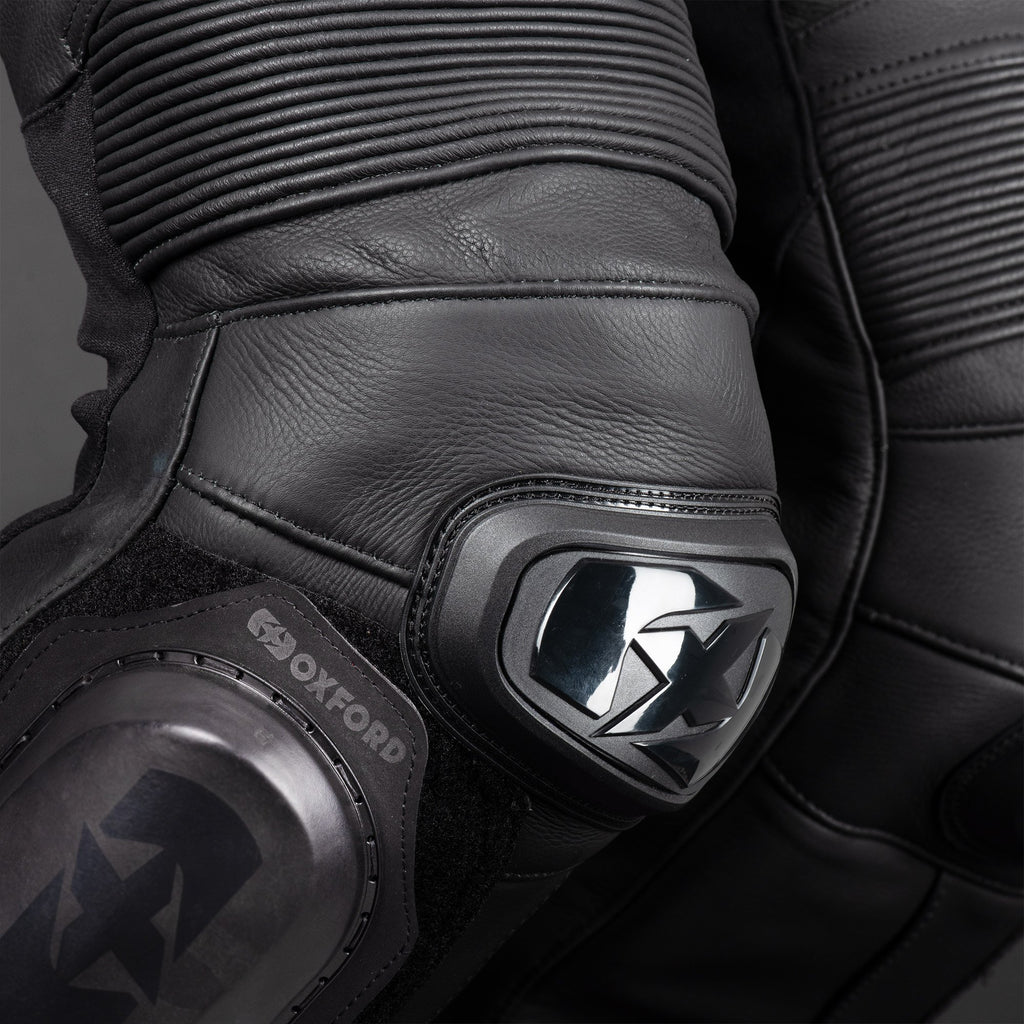 Oxford Nexus 1.0 Leather MS Pant Stl Blk