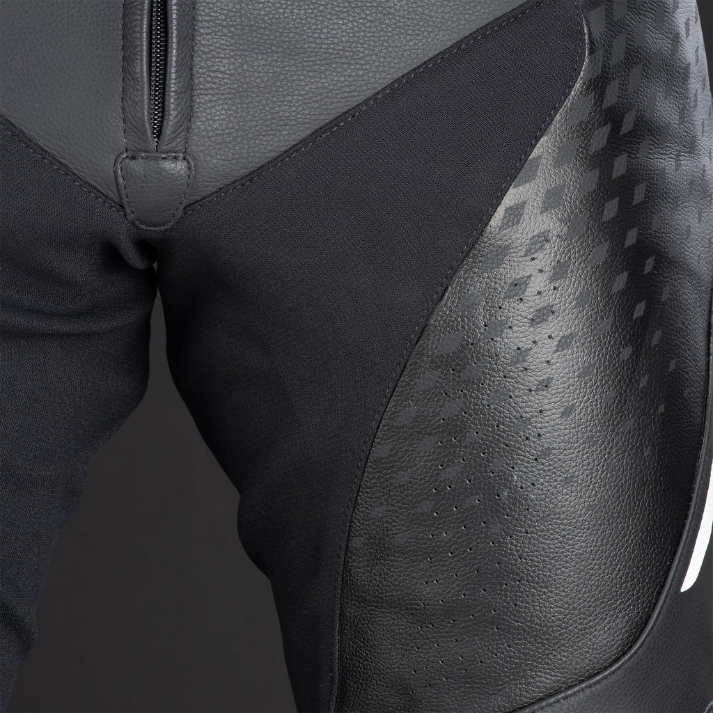 Oxford Nexus 1.0 Leather MS Pant Blk/Wht