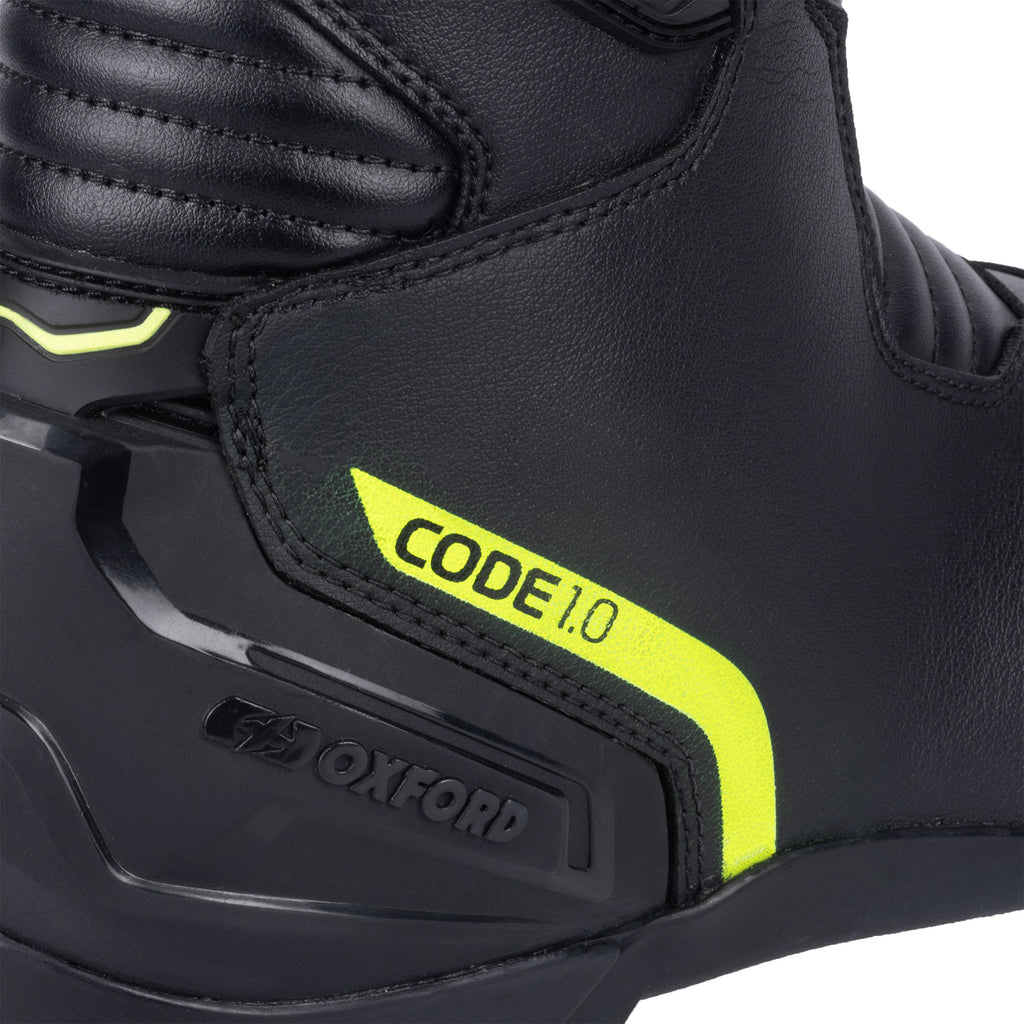 Oxford Code 1.0 Mid D2D MS Boot - Stealth Black, Black/White or Black/Flo Yellow - BM22330