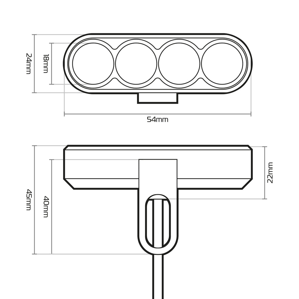 Oxford Strip Light - EL384