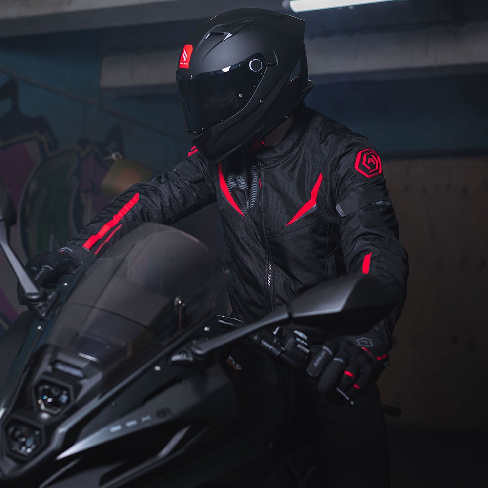 ARMR Eyoshi 3.0 WP MS Jkt Blk/Red - ARMT233101..