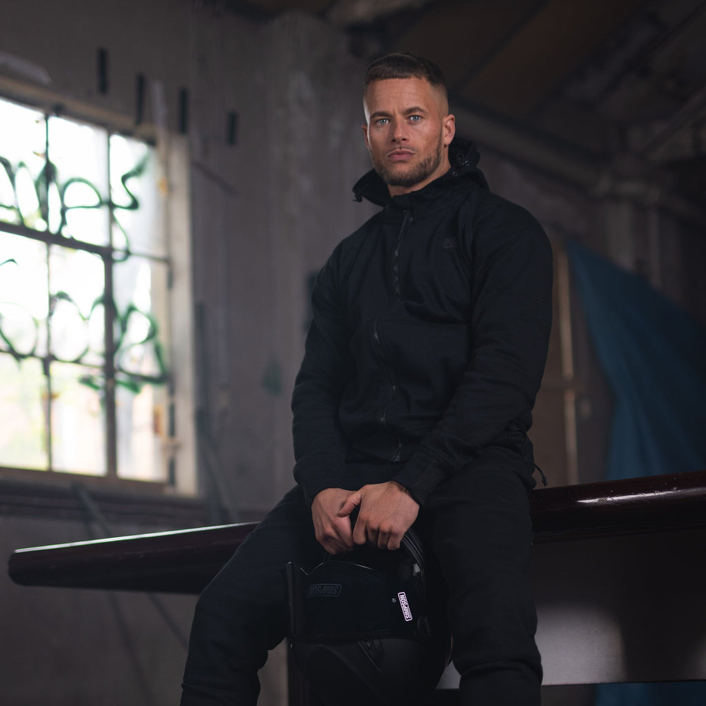 *NEW* Oxford Armourlite AA Lockon MS Hoodie Blk - TM234001 **STOCK ARRIVING AUGUST**