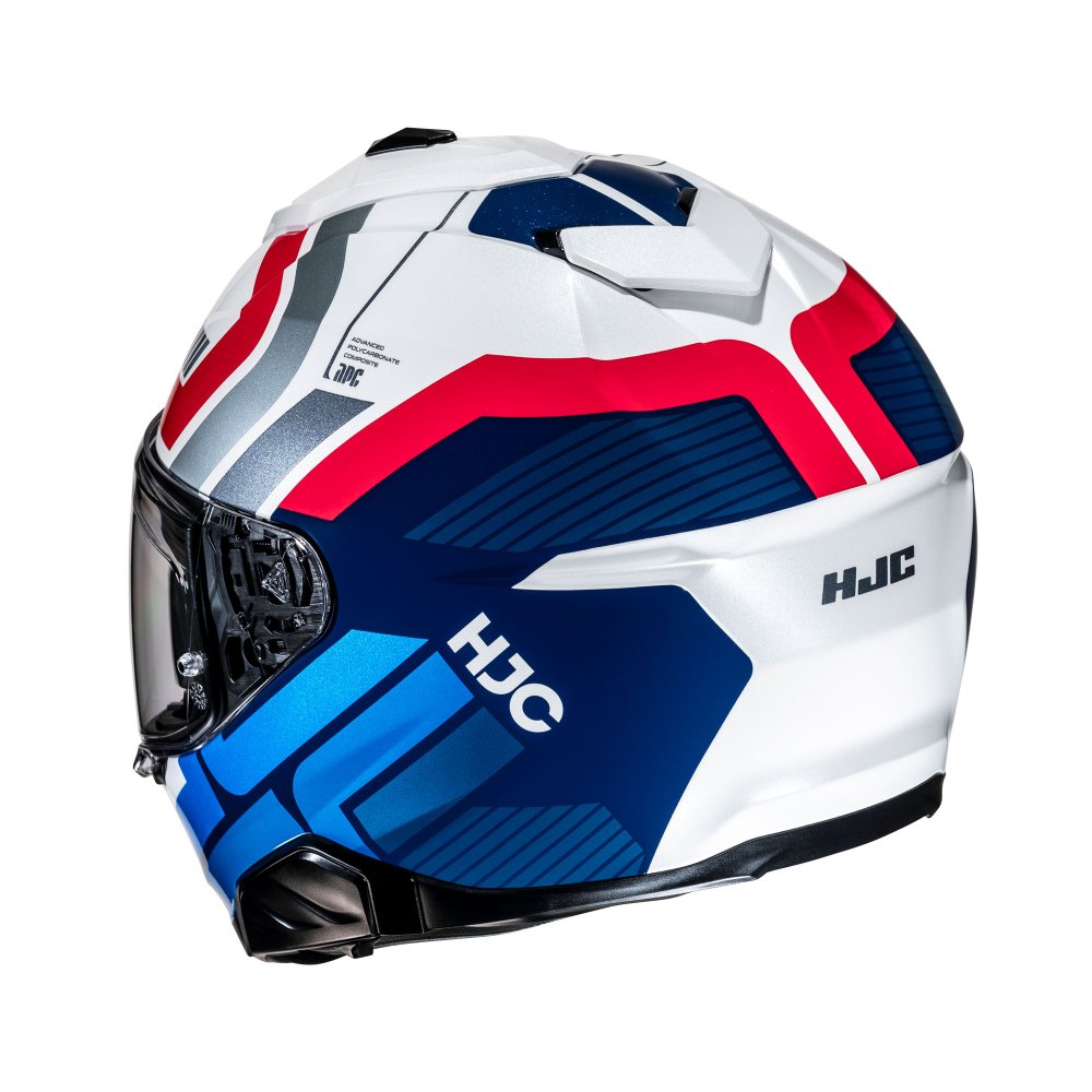 HJC I71 Viz MC21 White Red Blue