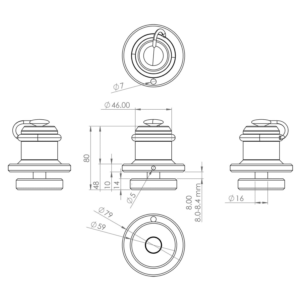 Oxford Beast Disc Lock - LK121..