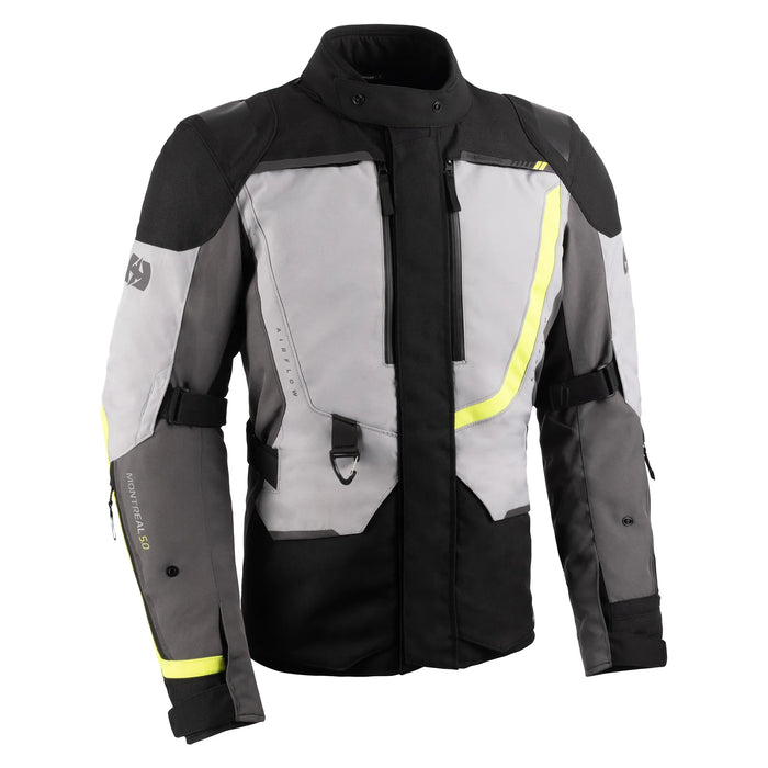 *NEW* Oxford Montreal 5.0 Dry2Dry Men’s Jacket in Grey/Black/Yellow, Stealth Black or Blue/Black/Grey - TM25160..