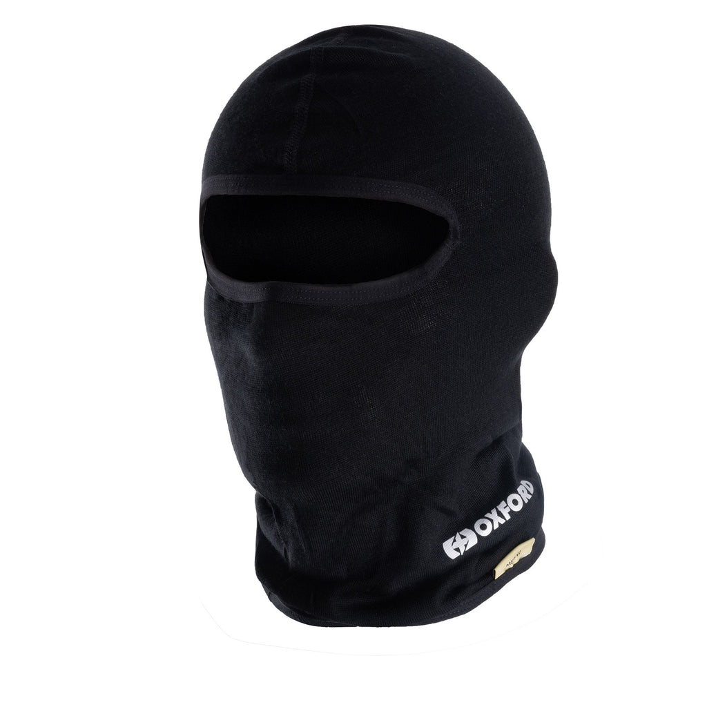 Oxford Deluxe Balaclava Merino - Black CA030
