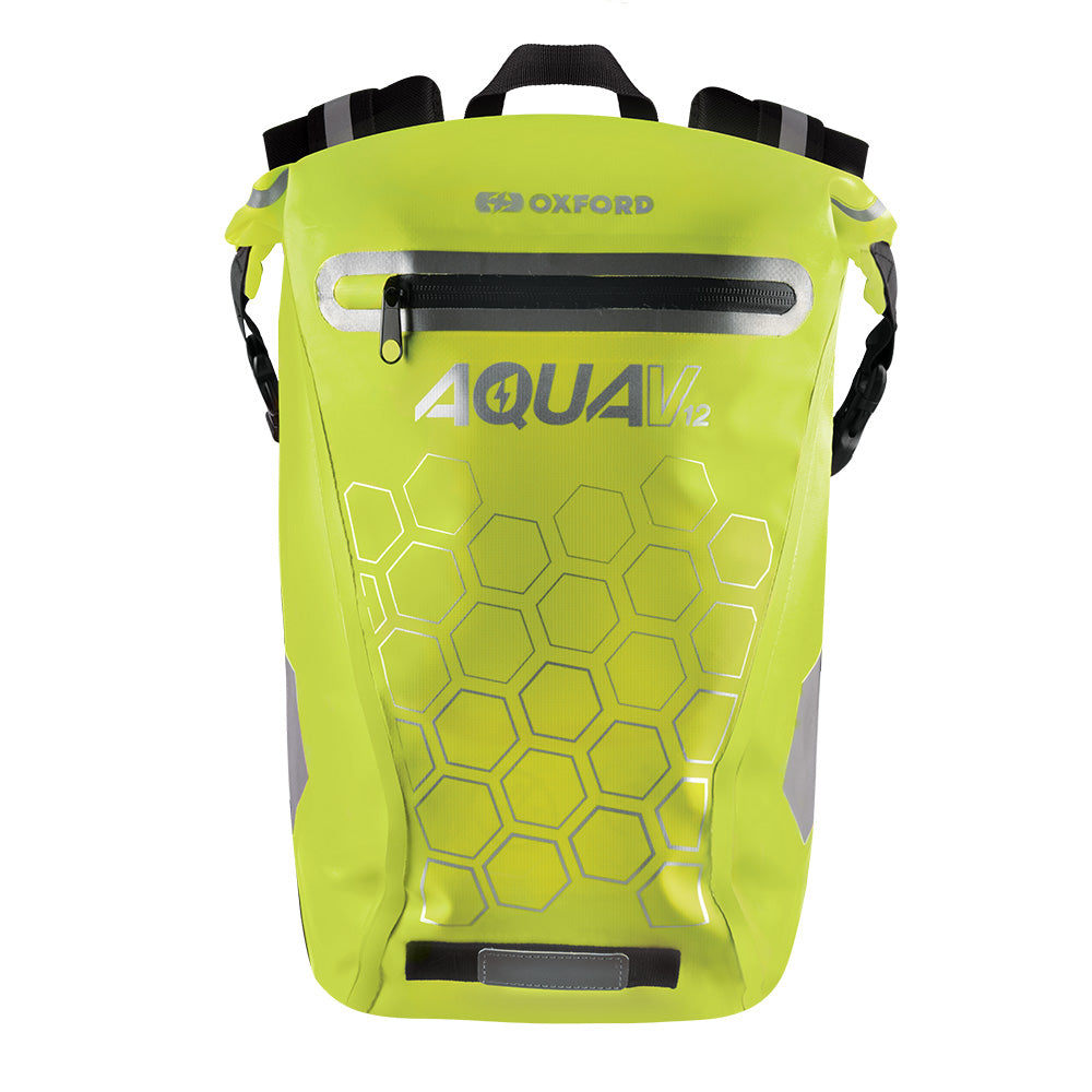 Oxford Aqua V12 Backpack in Black or Fluo - OL691/OL693..