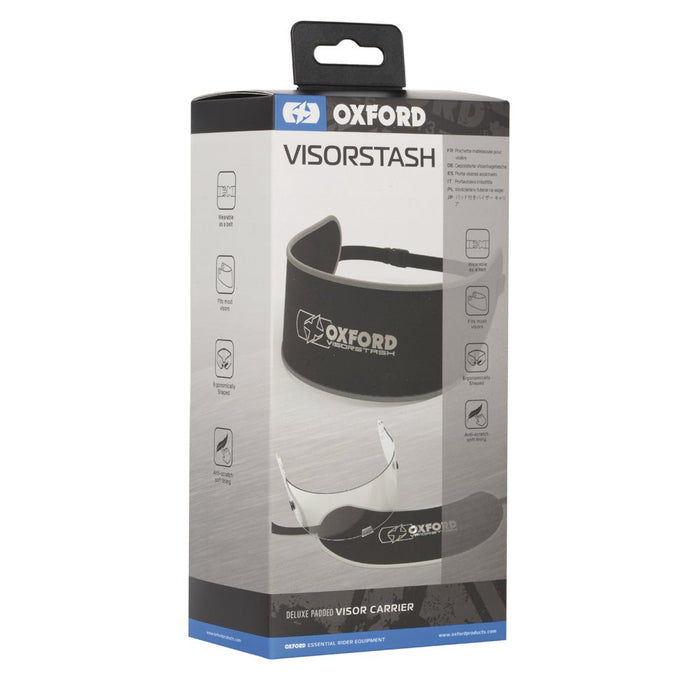 Oxford Visorstash XL Deluxe Padded Visor Carrier - OL301...