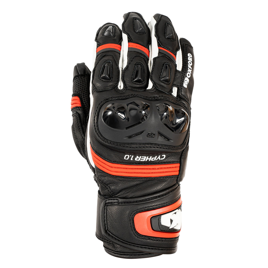Oxford Cypher 1.0 MS Glove in Black/White, B/W/Red, B/W/Fluo or Stealth Black - GM22320..