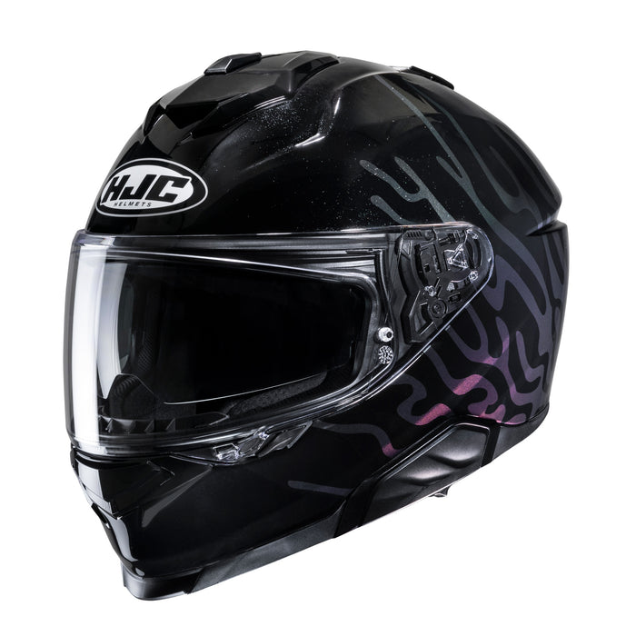 HJC I71 Celos in Black/Black, Yellow or Black - I71C....
