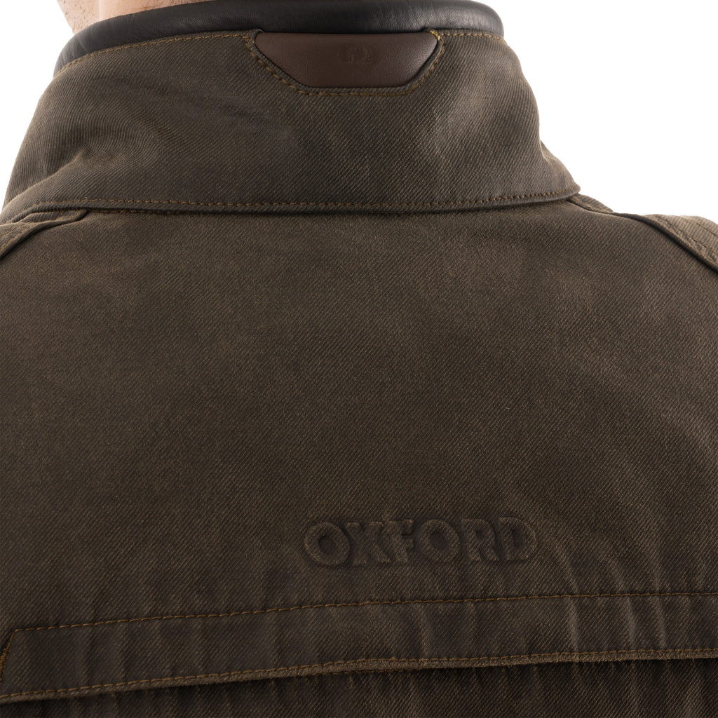 Oxford Sterling Dry2Dry Wax Cotton Men‘s Jacket in Black or Khaki - TM24020...