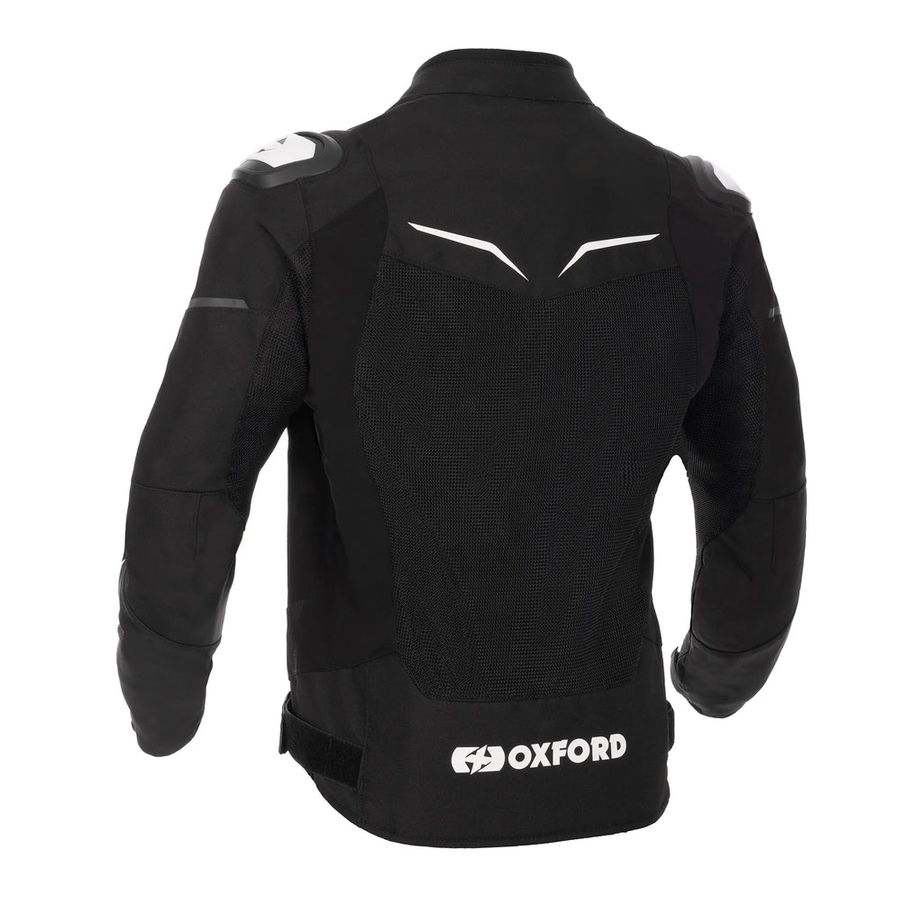 Oxford Omega 1.0 Air Mesh Jacket in Blk/Wht, Blk/Grn & Blk/Camo/Fluo - TM25310..