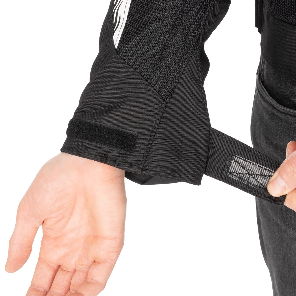 Oxford Omega 1.0 Air Mesh Jacket in Blk/Wht, Blk/Grn & Blk/Camo/Fluo - TM25310..