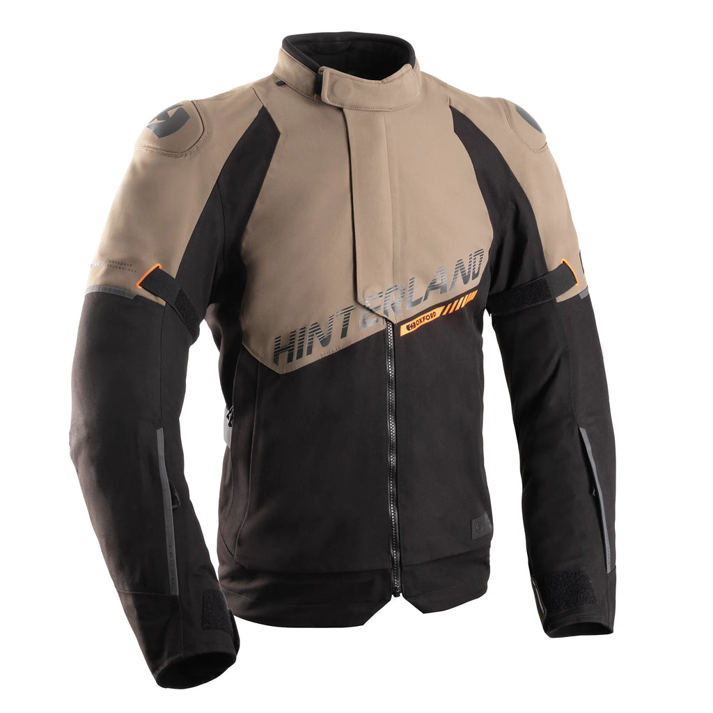 *NEW* Oxford Hinterland 2.0 Dry2Dry Trilaminate Men’s Jacket in Black/Grey/Fluo, Stealth Black or Black/Desert/Orange - TM25360..