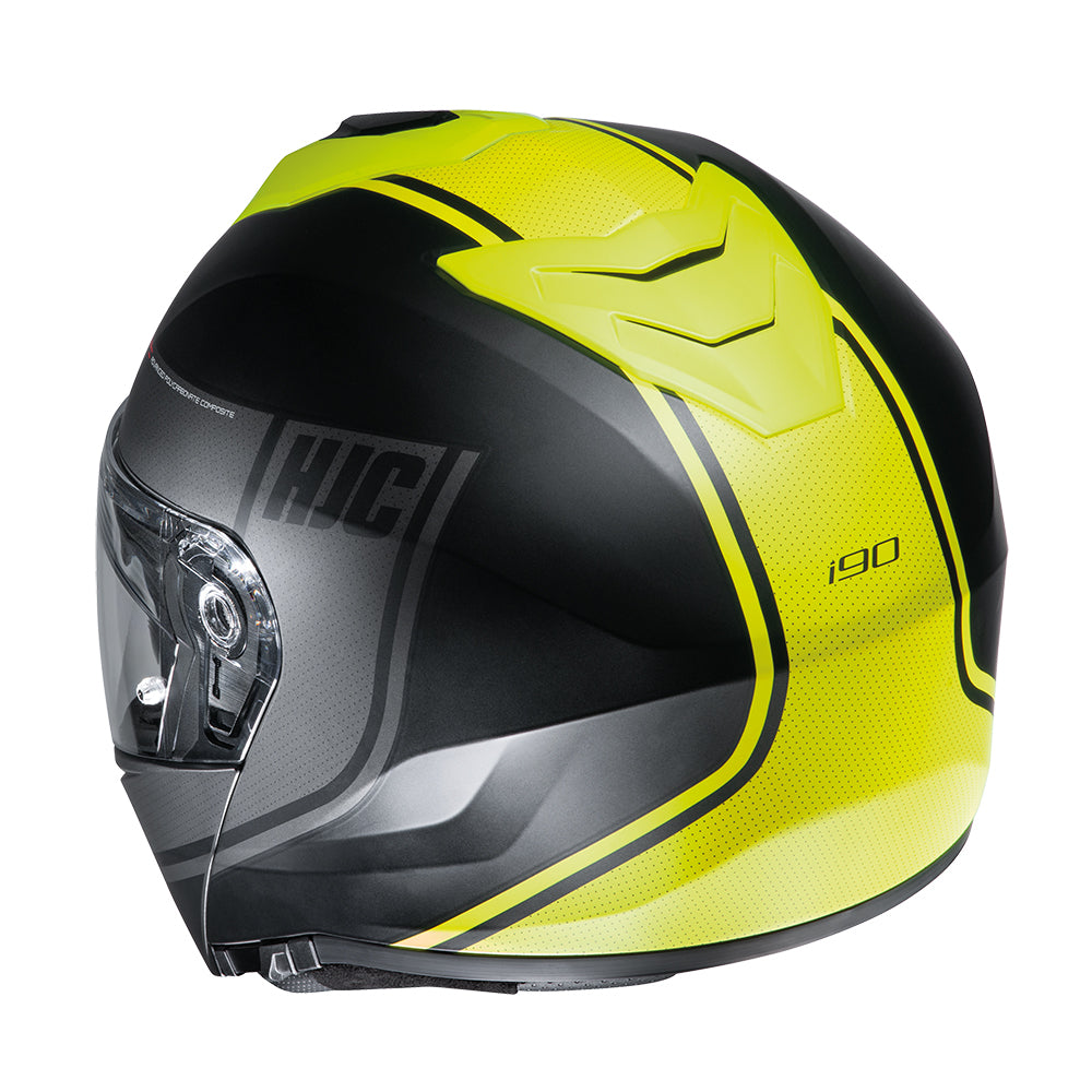 HJC I90 Davan Helmet (Yellow) **CLEARANCE**