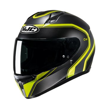 HJC C10 Elie Helmet in Black, Yellow or Red - C10E..